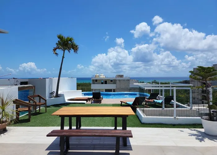 Pensión Near From The And Rooftop Ocean View 204 Playa del Carmen